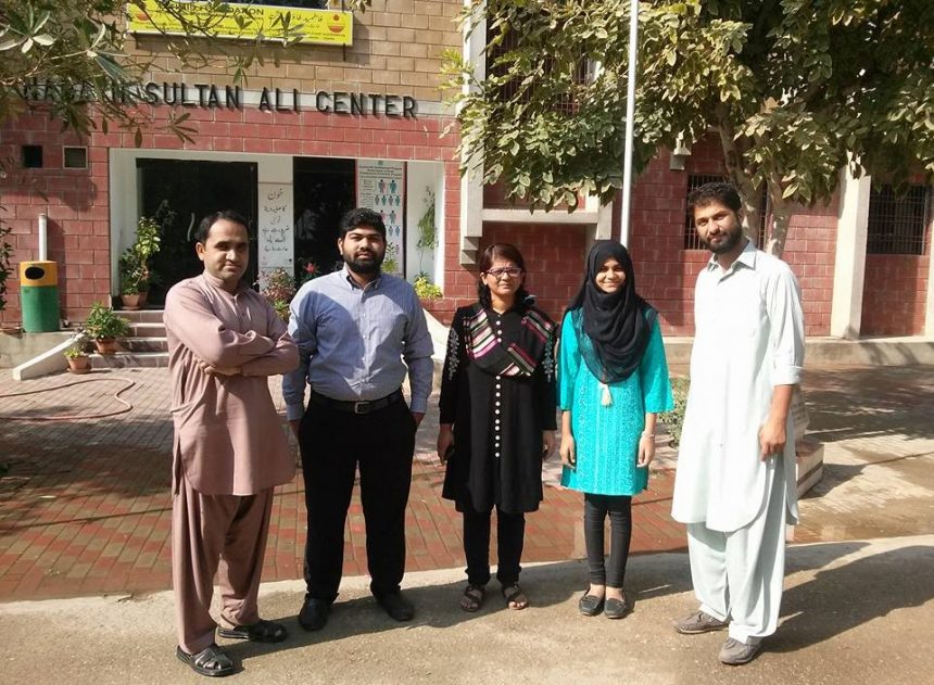 Guest from NUST visited Rashidabad